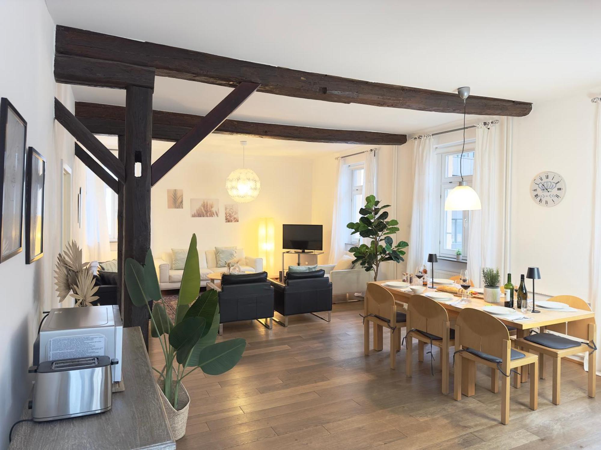 Luxury Old Town Suite - Xxl Terrasse & Xxl Penthouse Heidelberg Exterior foto